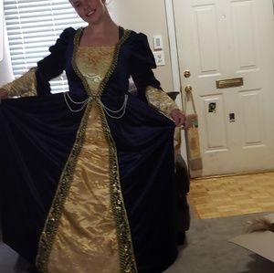 Fairy tale renaissance gown